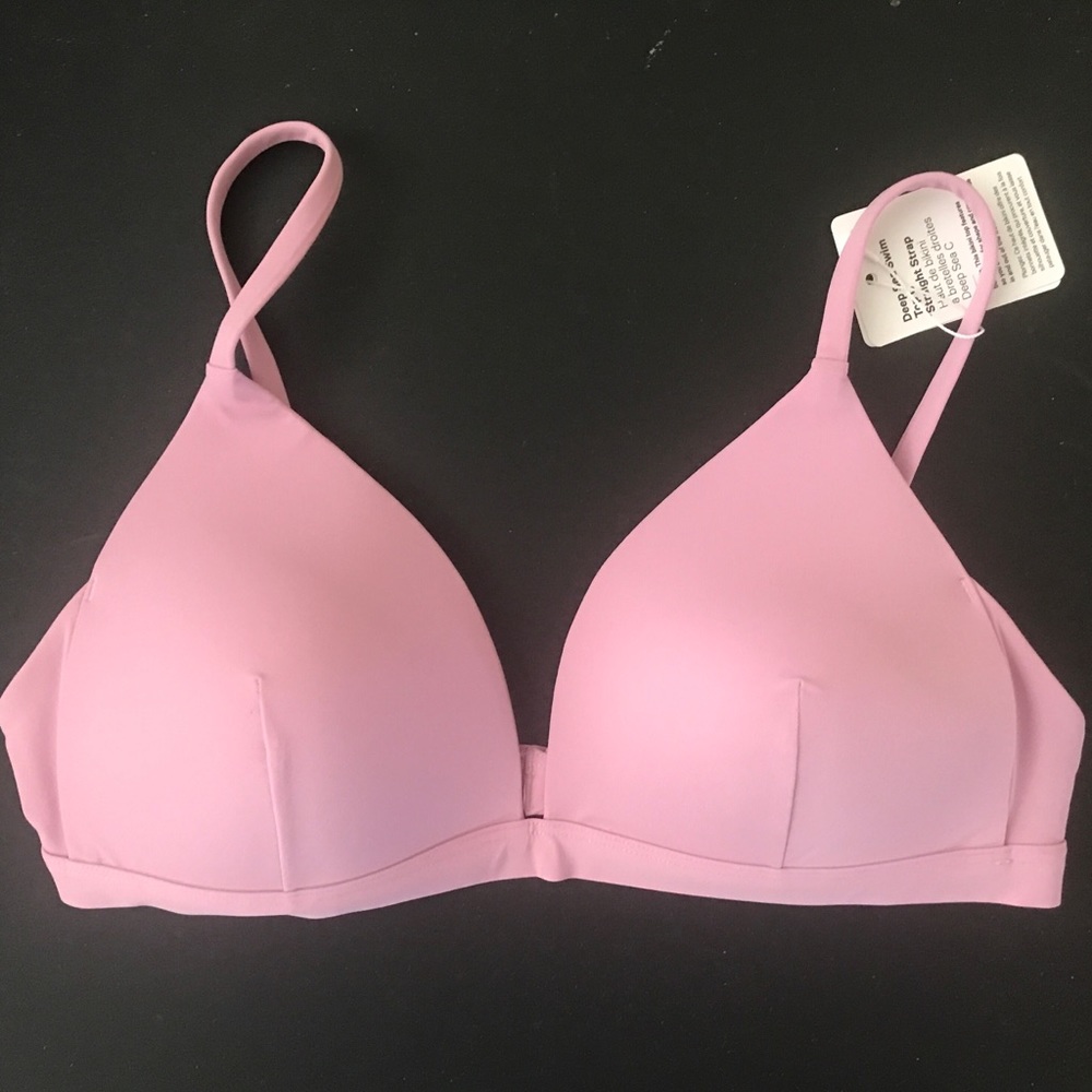lululemon Deep Sea Swim Top C cup size 6 in Rose Mellow NWT